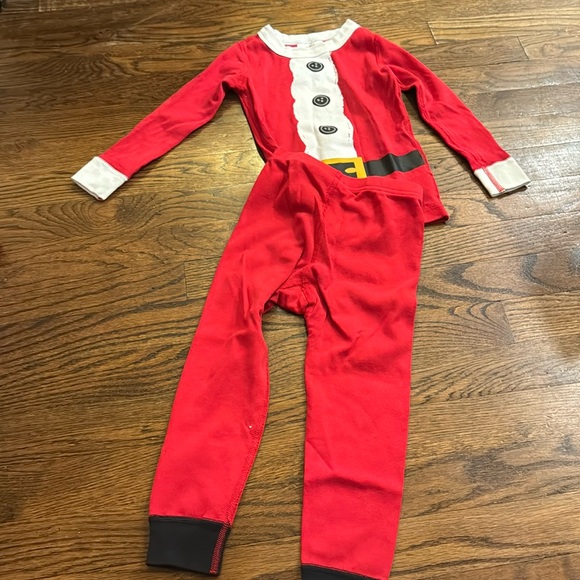Hanna Andersson Other - Hanna Andersson Santa Pajamas long John style